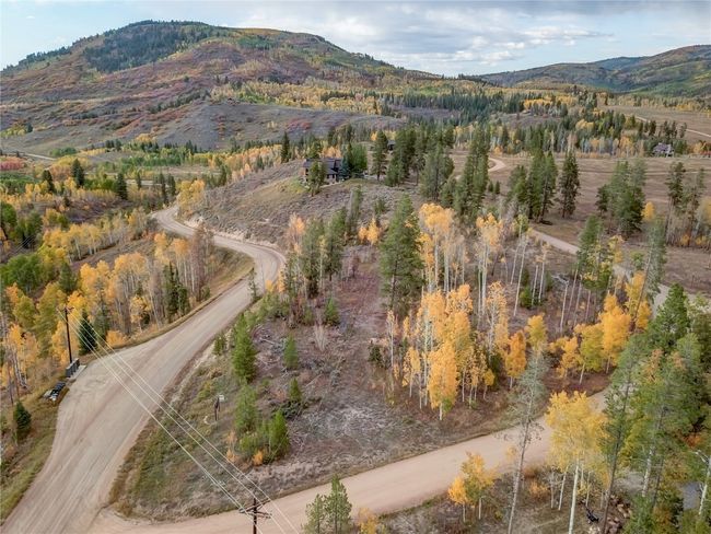 Aerial view featuring a mountain view | Image 9