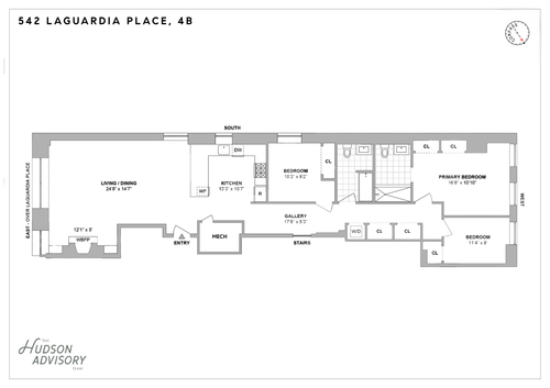 4b-542 Laguardia Pl, New York, NY, 10012-1468 | Card Image
