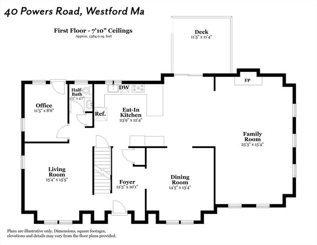 40 Powers Rd, House other with 4 bedrooms, 3 bathrooms and 4 parking in Westford MA | Image 39
