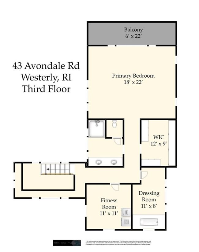 43 Avondale Rd, House other with 5 bedrooms, 5 bathrooms and 11 parking in Westerly RI | Image 45