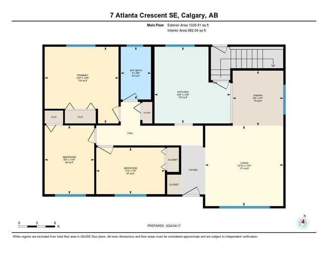 7 Atlanta Crescent Se, Home with 3 bedrooms, 2 bathrooms and 1 parking in Calgary AB | Image 2