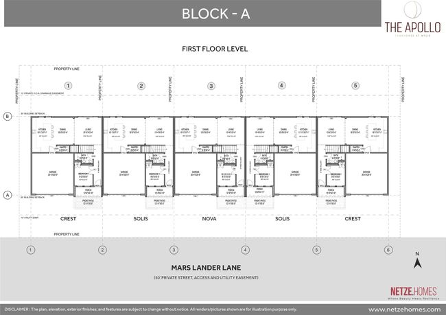 The Apollo - Townhomes at Wylie - Living View 2 | Image 5