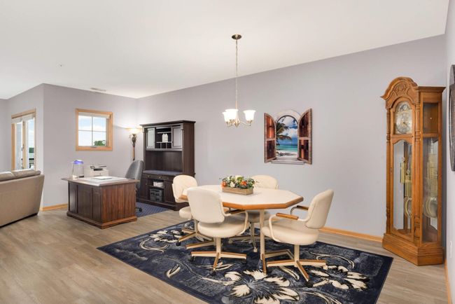 The large dining area and office space. | Image 5