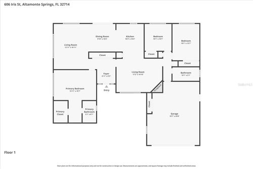 606 Iris St, ALTAMONTE SPRINGS, FL, 32714-3117 | Card Image