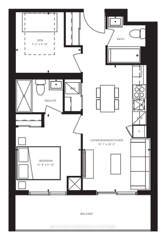 4108 - 1000 Portage Pky, Condo with 2 bedrooms, 2 bathrooms and 1 parking in Concord ON | Image 12