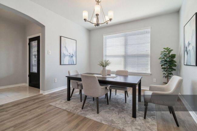 Virtually staged dining area | Image 5