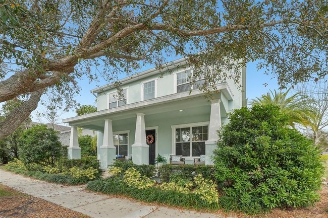 INVITING COVERED FRONT PORCH | Image 67