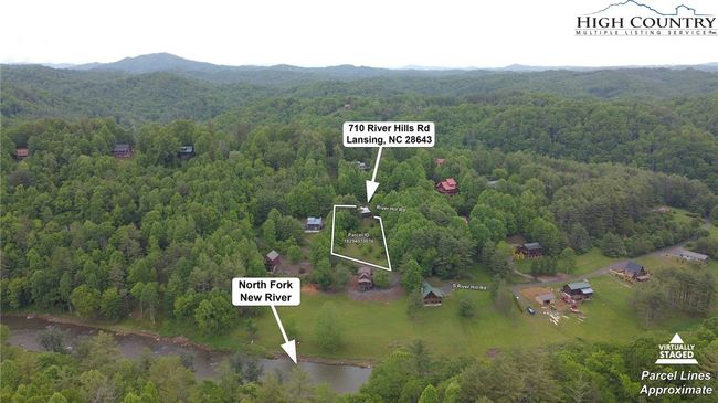 710 River Hills Rd, House other with 3 bedrooms, 3 bathrooms and null parking in Lansing NC | Image 37