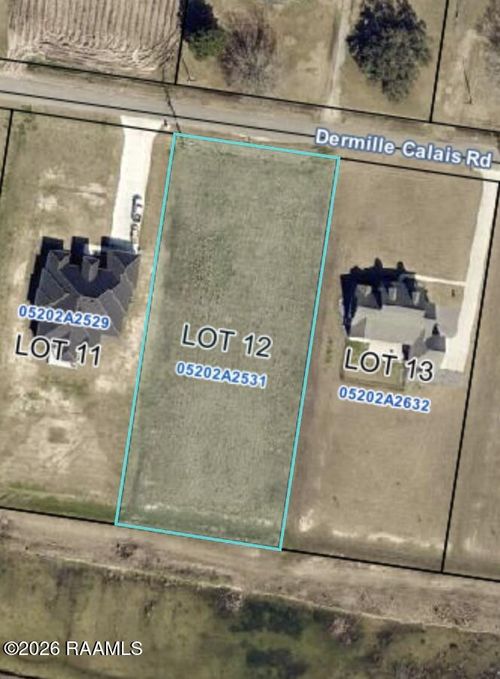 Lot 12 Dermelie Calais Rd, Breaux Bridge, LA, 70517 | Card Image