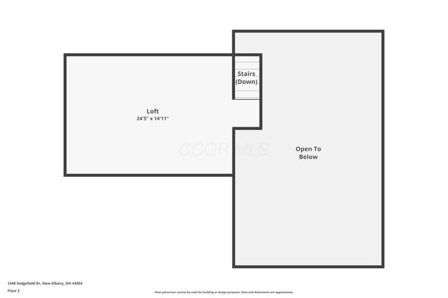 1448 Sedgefield Dr, Condo with 2 bedrooms, 3 bathrooms and null parking in New Albany OH | Image 44
