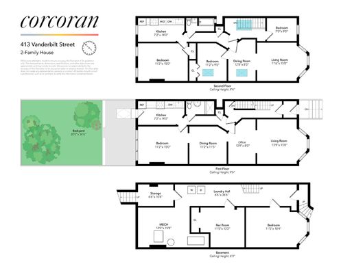 413 Vanderbilt Street, New York City, NY, 11218 | Card Image