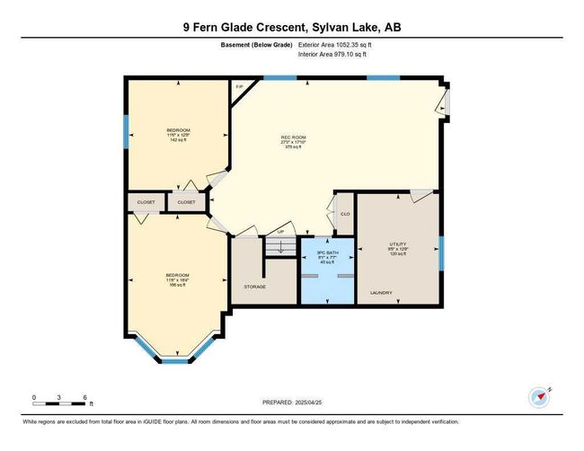 9 Fern Glade Crescent, House other with 4 bedrooms, 3 bathrooms and 4 parking in Sylvan Lake AB | Image 33