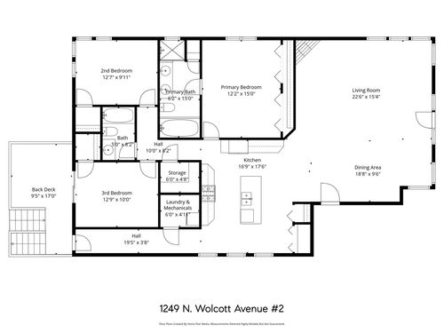 unit-2-1249 N Wolcott Ave, Chicago, IL, 60622-5694 | Card Image