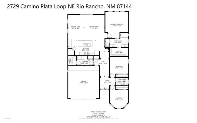 2729 Camino Plato Loop Ne, House other with 3 bedrooms, 2 bathrooms and null parking in Rio Rancho NM | Image 36