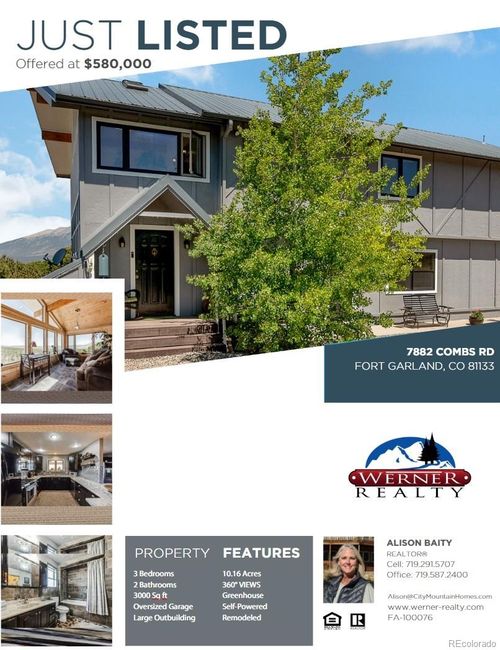 7882 Combs Rd, Fort Garland, CO, 81133-5062 | Card Image