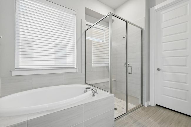 Full bath with a garden tub and a stall shower | Image 14