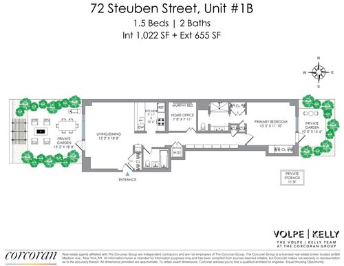 1b-72 Steuben St, Brooklyn, NY, 11205-2646 | Card Image