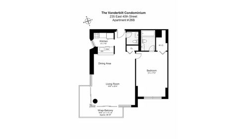 26b-235 E 40th Street, New York City, NY, 10016 | Card Image