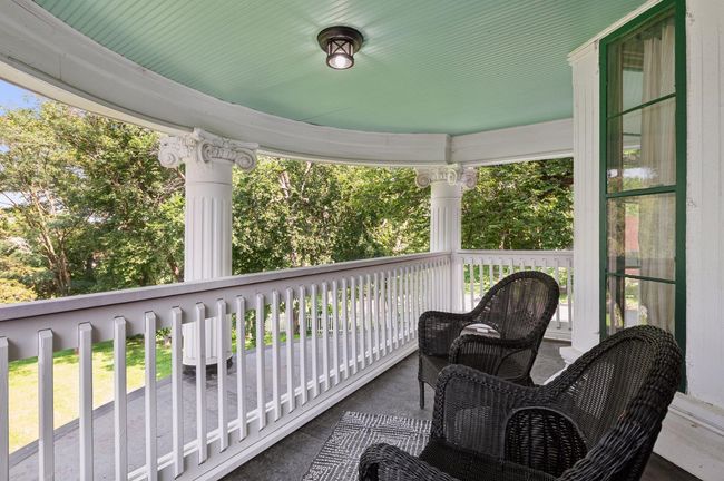 Upper level porch off of primary bedroom | Image 30