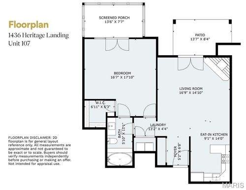 apt-107-1436 Heritage Lndg, Saint Charles, MO, 63303-8416 | Card Image