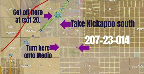 207-23-014 W Medio Drive, Yucca, AZ, 86438 | Card Image