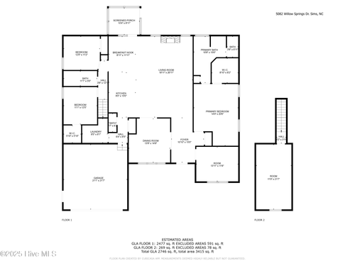 5082 Willows Edge Dr, Sims, NC, 27880-4702 | Card Image