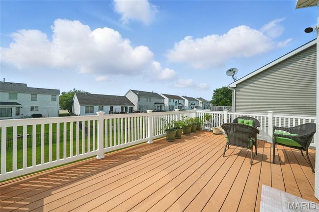 Wooden deck with a residential view | Image 27