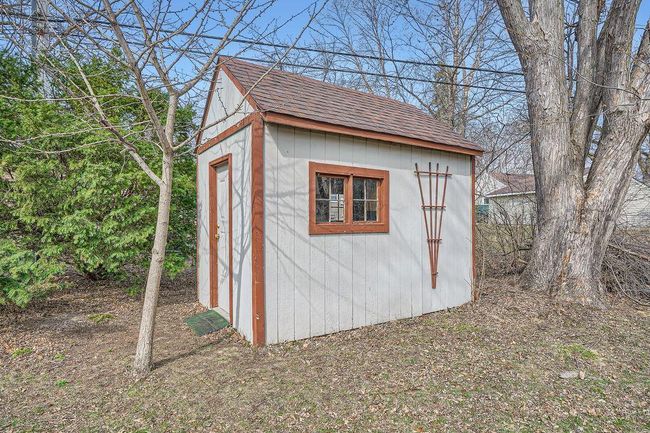 Storage shed is perfect for extra storage. | Image 25