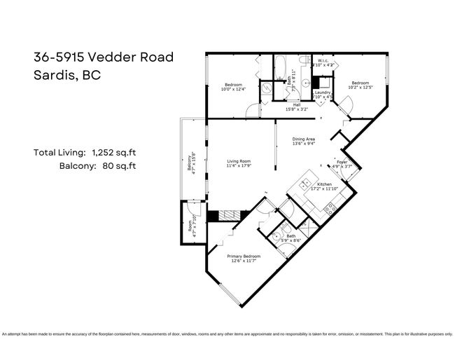 36 - 5915 Vedder Road, Townhouse with 3 bedrooms, 2 bathrooms and 1 parking in Chilliwack BC | Image 5
