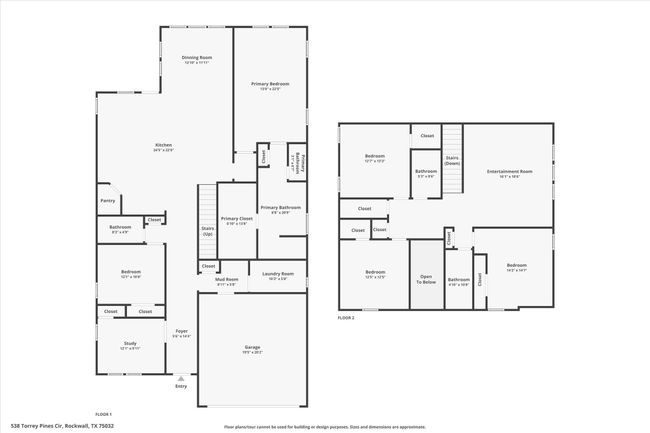 538 Torrey Pines Cir, House other with 5 bedrooms, 4 bathrooms and null parking in Heath TX | Image 40