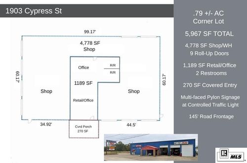 1903 Cypress St, West Monroe, LA, 71291-2614 | Card Image