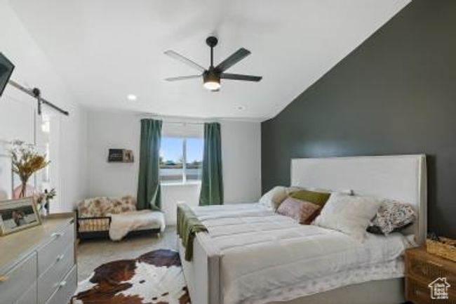 Bedroom featuring ceiling fan | Image 15