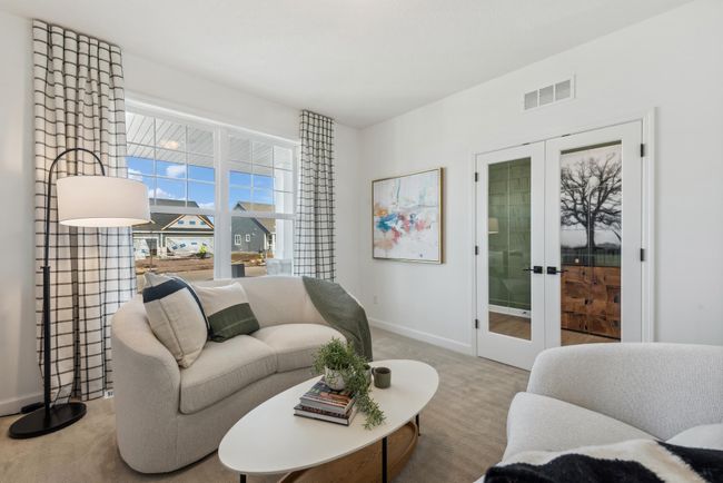 (Photo of a decorated model home, actual features may vary) A versatile flex space! Can be used as another living space, an office, a music room... the possibilites are endless! | Image 10