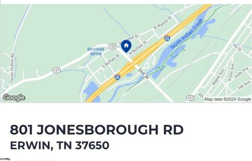 801 Jonesborough Rd, Erwin, TN, 37650-4094 | Card Image