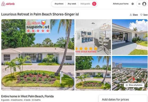 324 Bamboo Rd, Palm Beach Shores, FL, 33404-5735 | Card Image