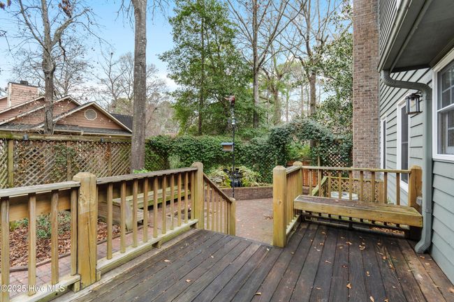 Deck (with built in flower boxes) to Fountain/Fire Pit (access from Flex Space) | Image 41