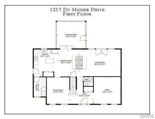 1217 Du Motier Dr, Ballwin, MO, 63011-3612 | Card Image