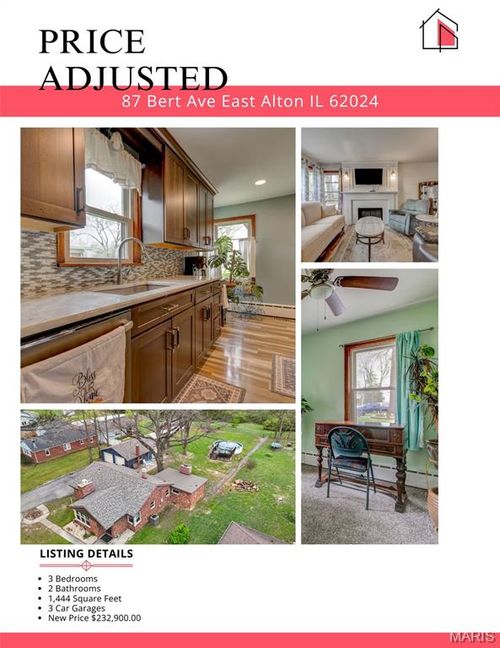 87 Bert Ave, East Alton, IL, 62024-1724 | Card Image