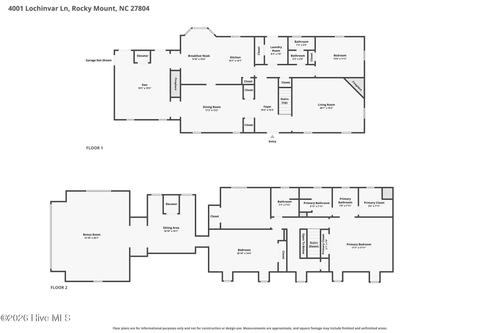 4001 Lochinvar Ln, Rocky Mount, NC, 27804-3203 | Card Image