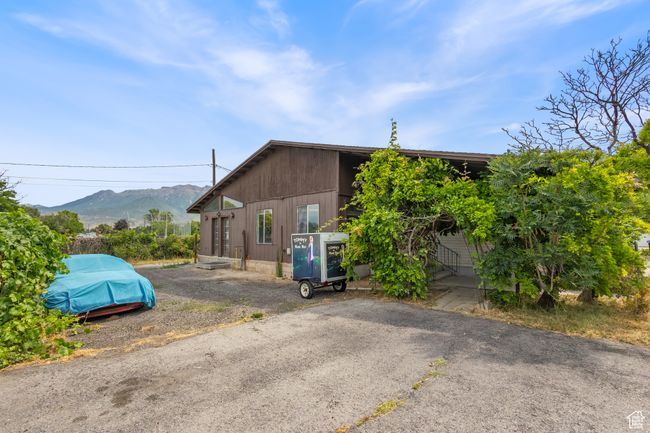 View of property exterior featuring a mountain view | Image 35