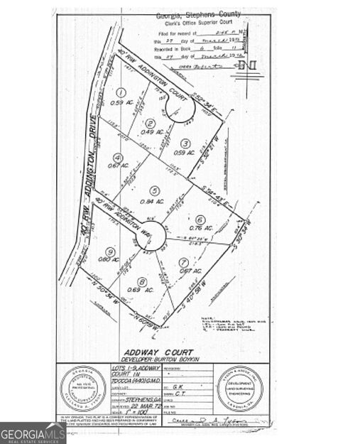 .59 ACRE Acre Est, Toccoa, GA, 30577-8136 | Card Image