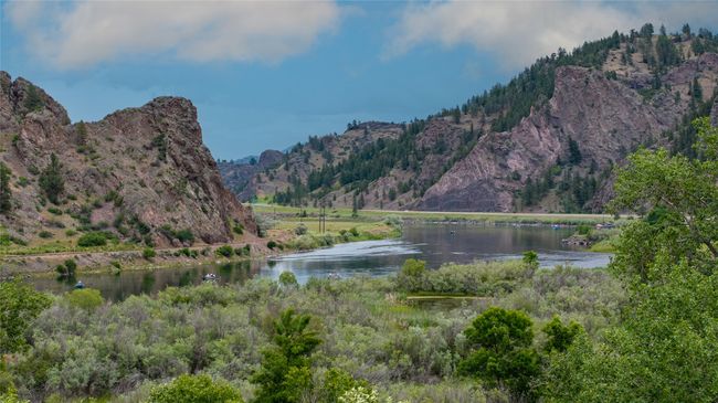 Mountain view with a large body of water | Image 53
