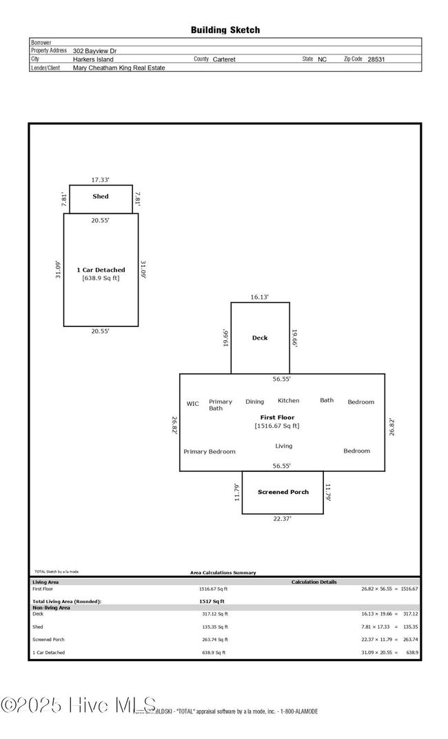 302 Bayview Dr, House other with 3 bedrooms, 2 bathrooms and 1 parking in Harkers Island NC | Image 41