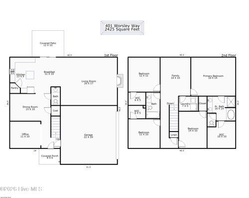 401 Worsley Way, Jacksonville, NC, 28546-0057 | Card Image