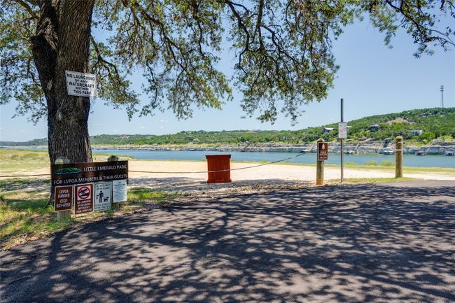 LVPOA park entrance nextdoor to lot. | Image 20