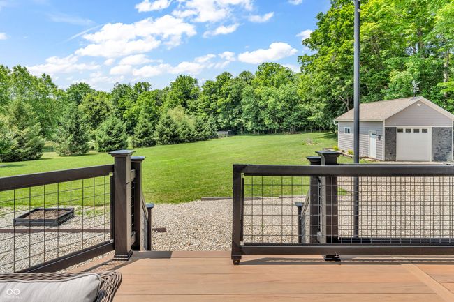 cable railing w/gate to back yard | Image 61
