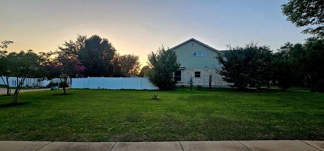 View of yard at dusk | Image 39