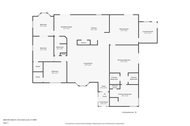 2654 Sw Cadet Cir, House other with 4 bedrooms, 4 bathrooms and null parking in Port St. Lucie FL | Image 52