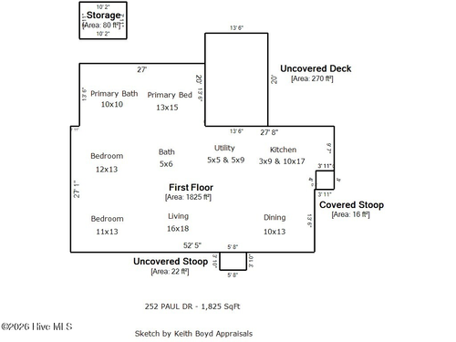 252 Paul Dr, Trenton, NC, 28585-7430 | Card Image