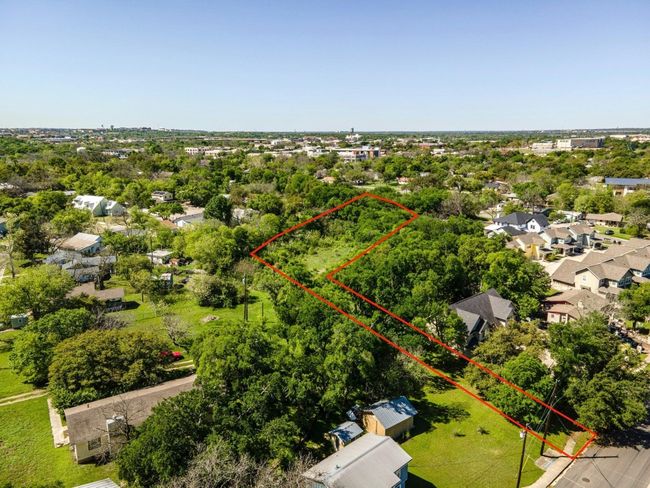 Aerial view of property's location with property parcel outlined | Image 7